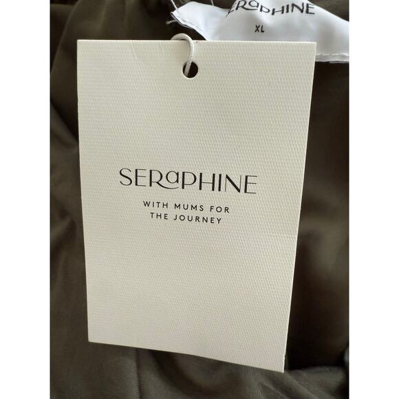 Seraphine Maternity OB Jogger, Olive Green, Size XL - NEW! - Picture 6 of 9